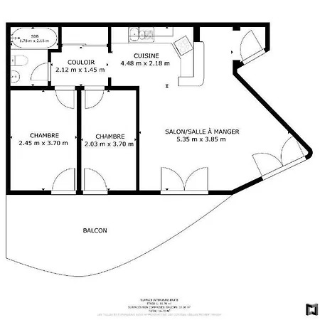 Rivage 37 In St Gingolph Bright And Spacious 2 Bedrooms